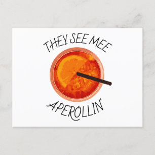 Carte Postale Drôle Dit Cocktail Vacation Été Boire Italie