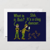 Carte postale Drôle Du Clogger (Devant / Derrière)