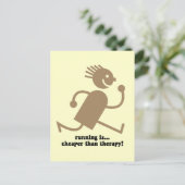 Carte Postale Drôle en cours (Debout devant)