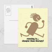 Carte Postale Drôle en cours (Devant / Derrière)