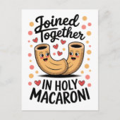 Carte Postale Drôle Fiançailles de mariage Mariage (Devant)