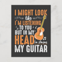 Drôle Guitare Addicace Musicien Guitariste Joueur