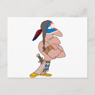 Carte Postale Drôle Indien