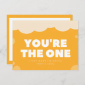 Carte Postale Drôle Jaune Drunk (Devant / Derrière)