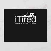 Carte Postale Drôle Lazy Personnes Couch Pomme de terre Sleepyhe (Devant)