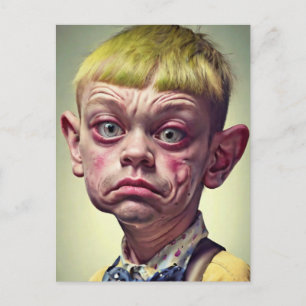 Carte Postale Drôle "M. Beau Gosse"