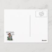 Carte Postale Drôle obtenez perdu (Dos)