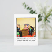 Carte postale drôle Office Humor (Debout devant)