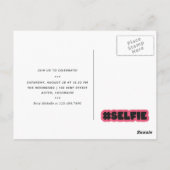 Carte Postale Drôle Oh Snap ! Fille de la fête d'anniversaire se (Dos)