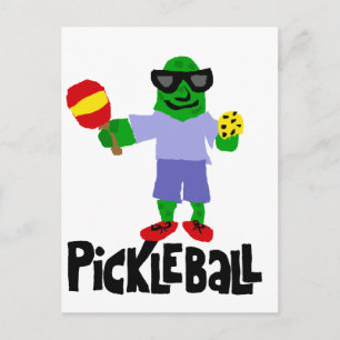 Carte Postale Drôle Pickleball Paddle
