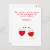 Carte postale Drôle Poignée (Devant / Derrière)