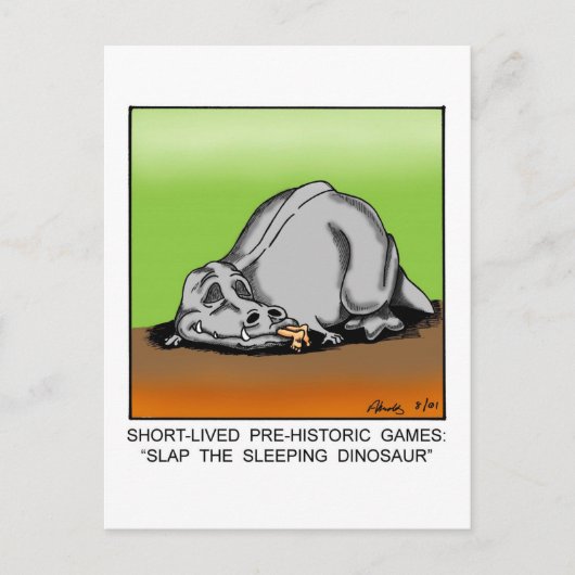 Carte postale drôle pour garder le contact (Devant)