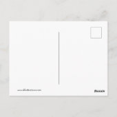 Carte postale drôle pour un rétablissement avec de (Dos)