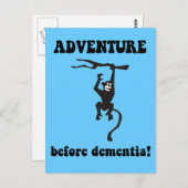 Carte Postale Drôle retraite (Devant / Derrière)