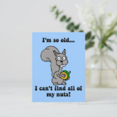 Carte Postale Drôle retraite (Debout devant)