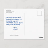 Carte Postale Drôle Réveillez-Moi Quand La Quarantaine Est Termi (Dos)