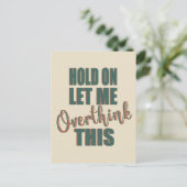 Carte Postale Drôle sarcastique dit citations célèbres (Debout devant)