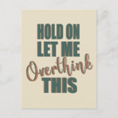 Carte Postale Drôle sarcastique dit citations célèbres (Devant)