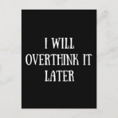 Carte Postale Drôle sarcastique dit citations célèbres (Devant)