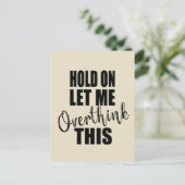 Carte Postale Drôle sarcastique dit citations célèbres (Debout devant)