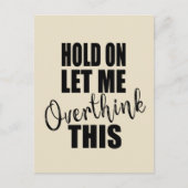 Carte Postale Drôle sarcastique dit citations célèbres (Devant)