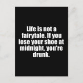 Carte Postale Drôle sarcastique dit des citations célèbres sarca (Devant)