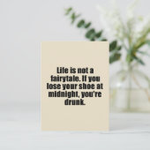 Carte Postale Drôle sarcastique dit des citations célèbres sarca (Debout devant)