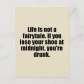 Carte Postale Drôle sarcastique dit des citations célèbres sarca (Devant)