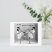 Carte Postale Drôle Soeurs Vintages Me Danser (Debout devant)