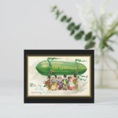 Carte Postale Drôle St Patrick's Day Irlandais Top of the Mornin (Debout devant)