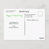 Carte Postale Drôle St Patrick's Day Irlandais Top of the Mornin (Dos)