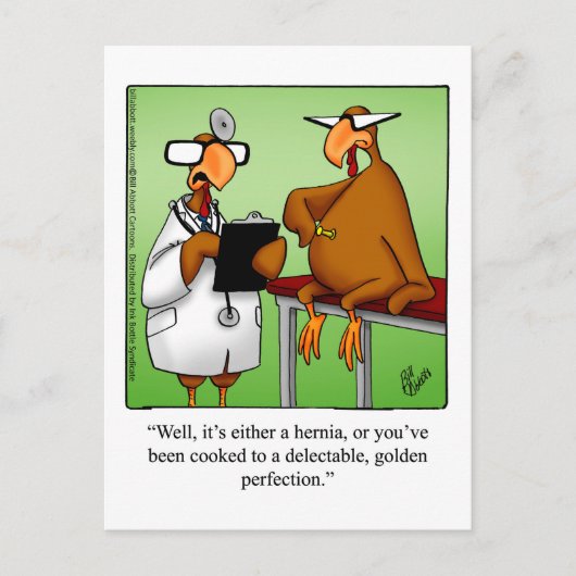 Carte postale Drôle Thanksgiving "Golden Perfectio (Devant)