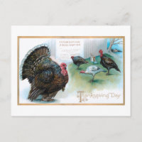 Drôle Thanksgiving Turkeys Lecture Proclamation