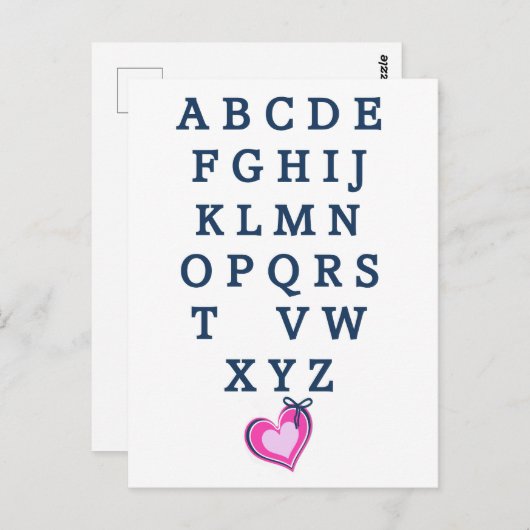 Carte Postale Drôle Vous Manquant (Devant / Derrière)