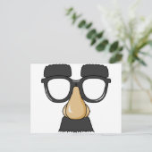Carte Postale drôles comiques lunettes (Debout devant)