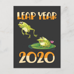 Carte Postale Drôles d'animaux de lac 29 février 2020 Jour inter