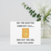 Carte Postale Drôles de citations de papa  (Debout devant)