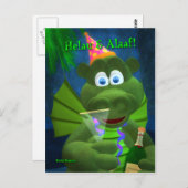 Carte Postale Drolly Dragons : Karneval (Devant / Derrière)