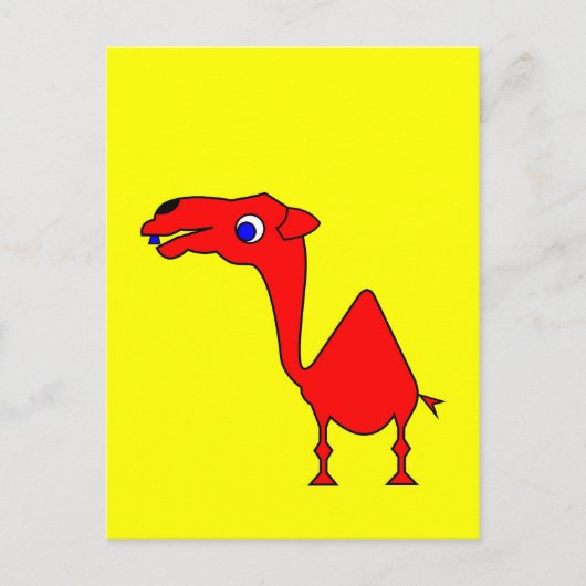 Carte Postale Dromédaire (Devant)