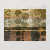 Carte Postale Droplets verts circulaires (Devant)