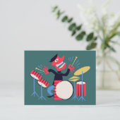 Carte Postale Drum Beatnik (Debout devant)