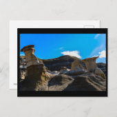 Carte Postale Drumheller HooDoos (Devant / Derrière)