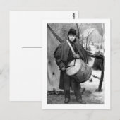 Carte Postale Drummer Boy (Devant / Derrière)