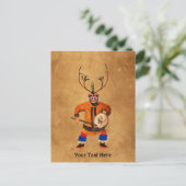 Carte Postale Drumming Shaman (Debout devant)