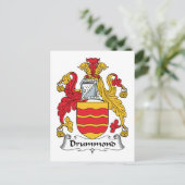 Carte Postale Drummond Family Crest (Debout devant)
