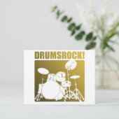 Carte Postale Drums Rocks ! (Debout devant)