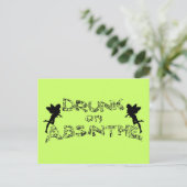 Carte Postale Drunk Sur Absinthe (Debout devant)