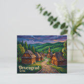 Carte Postale Drvengrad (Timber Town) Serbie (Debout devant)