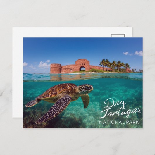Carte Postale Dry Tortugas National Park (Devant / Derrière)