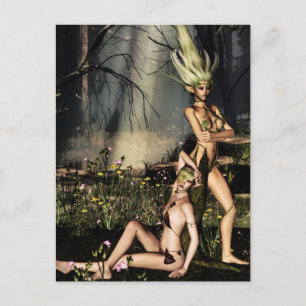 Carte Postale Dryads au repos